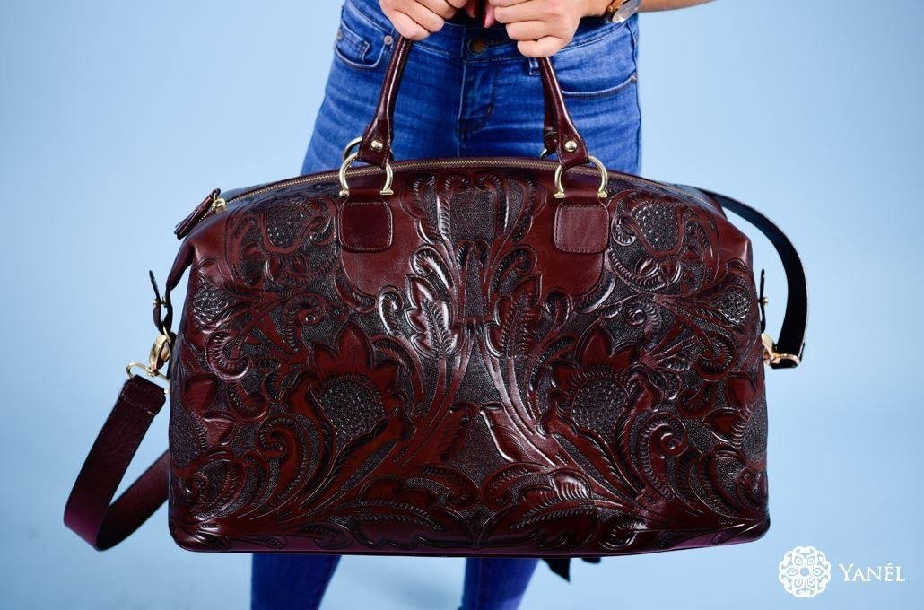 Mens Leather Side bag — Mexican Arts Imports