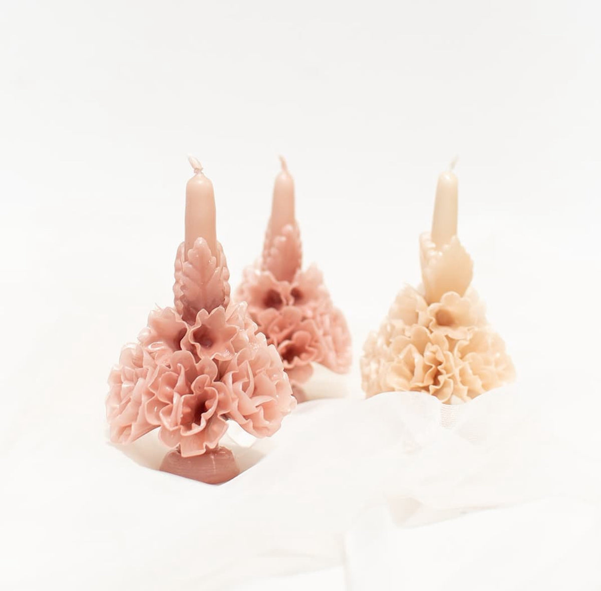 Mexican Handmade 5.9" Oaxaca Beeswax Candle- Xochitl CoLores Decor l Mexican Artisan Decor