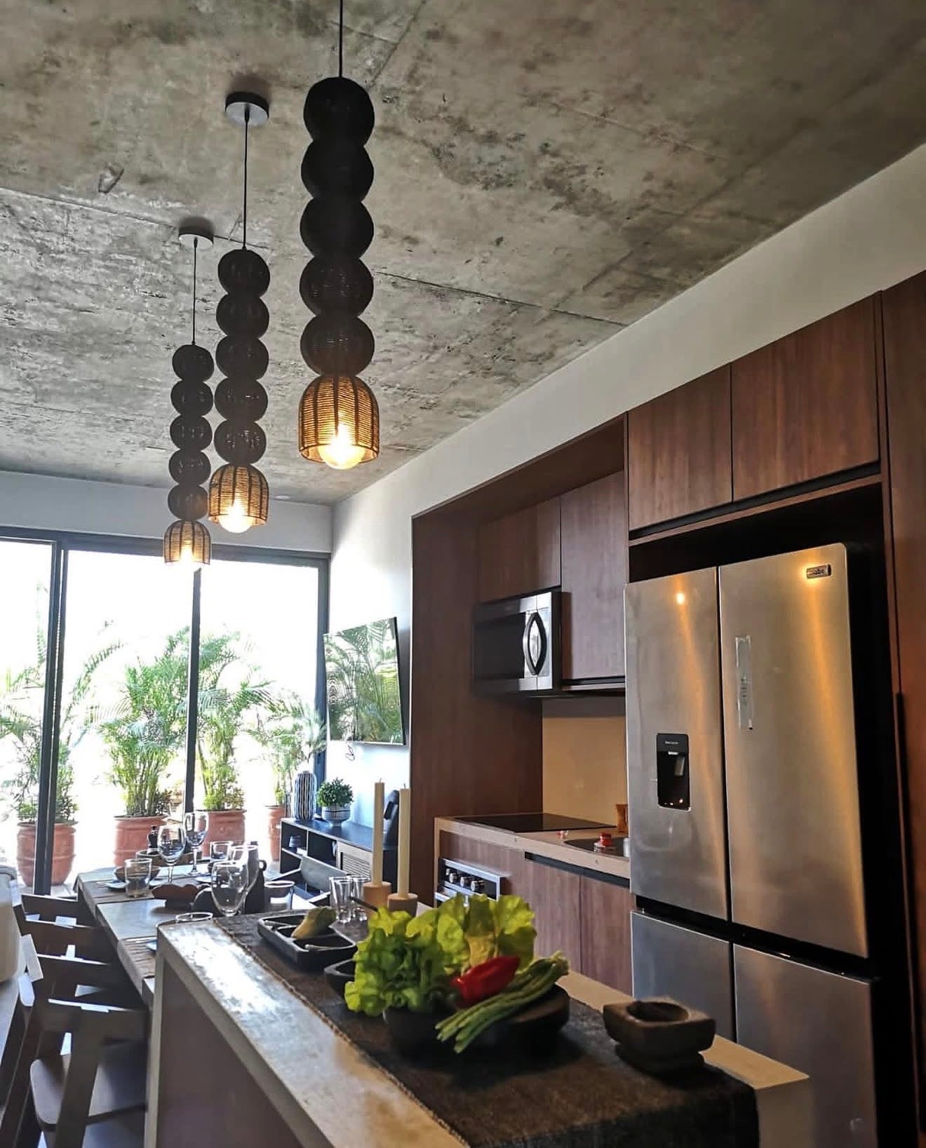 Mexican Handmade Nylon Pendant- Axoqui CoLores Decor | Mexican Artisan Decor