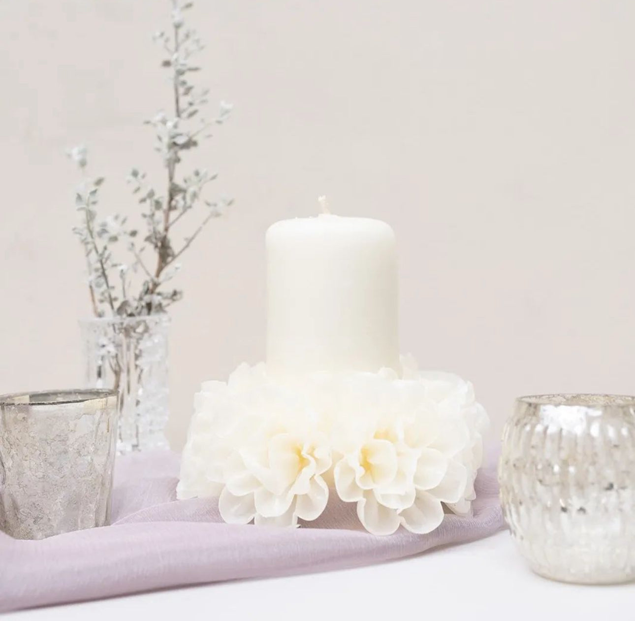 Mexican Handmade 5.9" Oaxaca Beeswax Candle- Xareni CoLores Decor