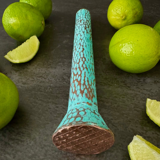 Mexican Handmade Copper Cocktail Muddler - Emerald CoLores Decor | Mexican Artisan Decor