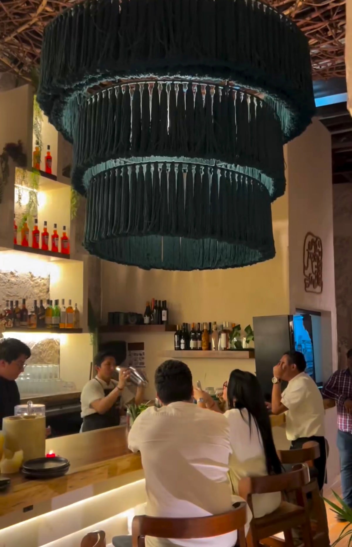 Mexican Handmade Tassel Chandelier- Kukulkan 2.0 CoLores Decor | Mexican Artisan Decor