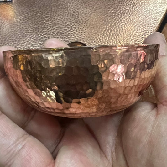 Mexican Copper Mezcalero 4 oz. (Set of 4) Jicaritas Shot Glass- Classic CoLores Decor