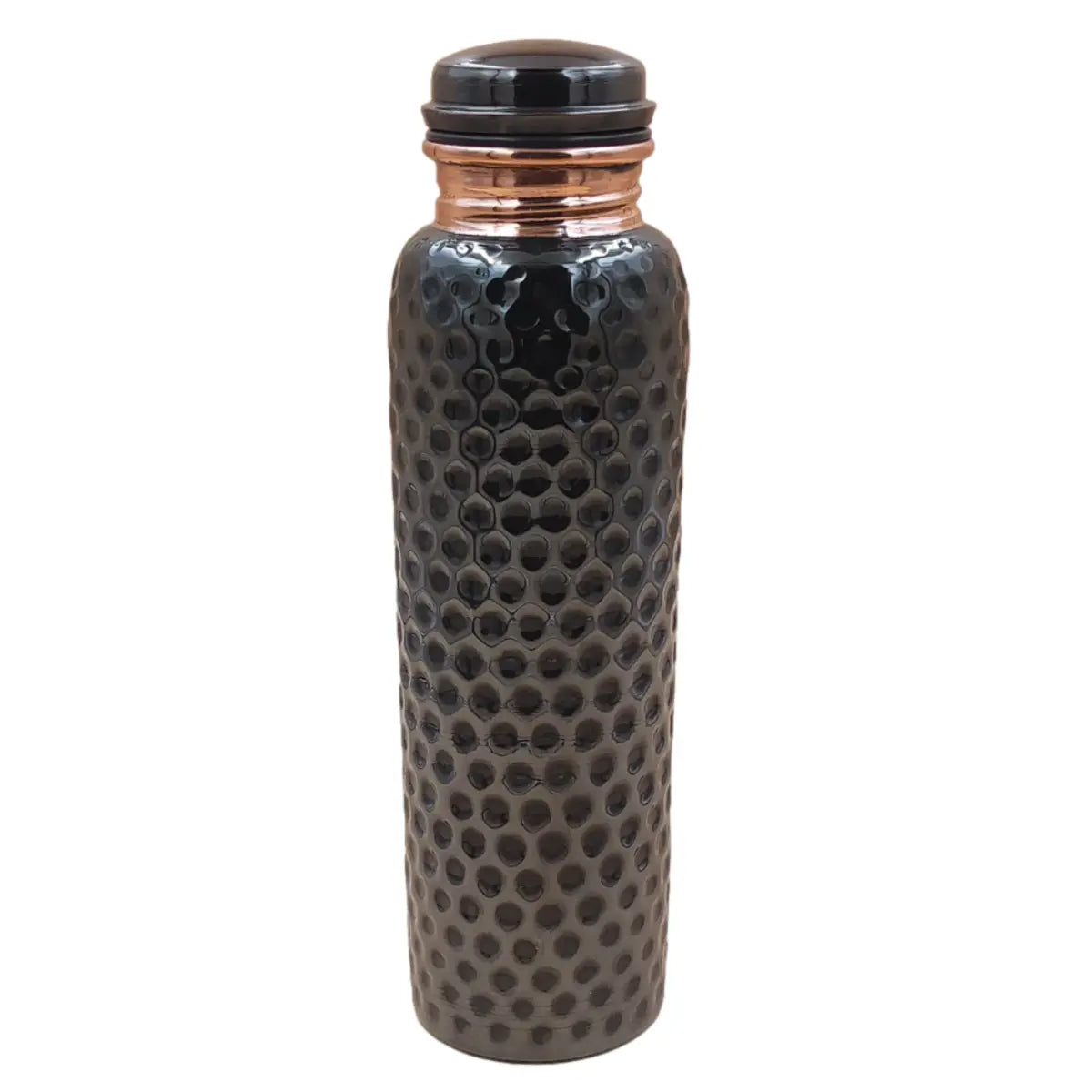 Mexican Copper 1 L / 33 oz. Water Bottle- Black Nickel CoLores Decor