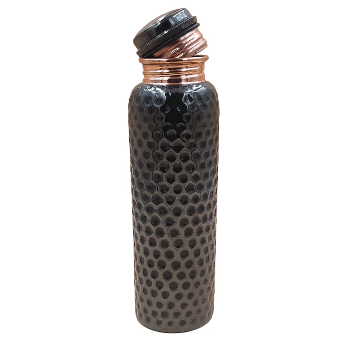 Mexican Copper 1 L / 33 oz. Water Bottle- Black Nickel CoLores Decor
