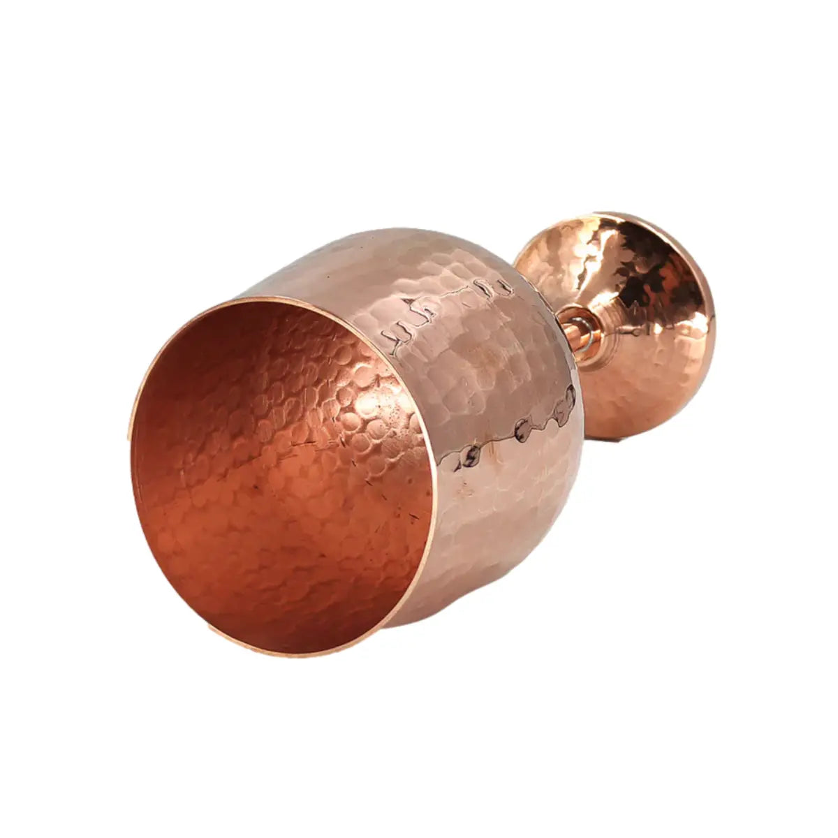 Mexican Copper 15 oz. (Set of 4) Wine Glass CoLores Decor
