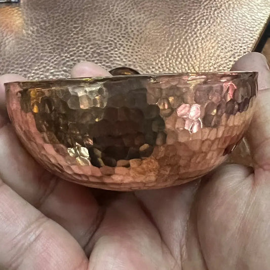 Mexican Copper Mezcalero 1 oz. (Set of 4) Jicara Shot Glass- Classic CoLores Decor