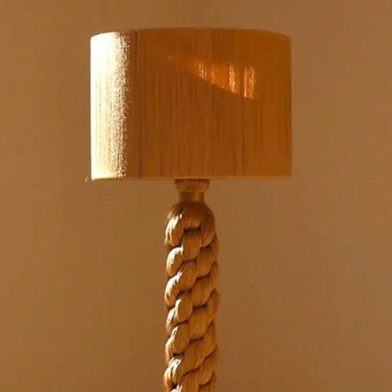 Mexican Handmade 5 Foot 8" Tassel Floor Lamp- Xuxaklan CoLores Decor | Mexican Artisan Decor