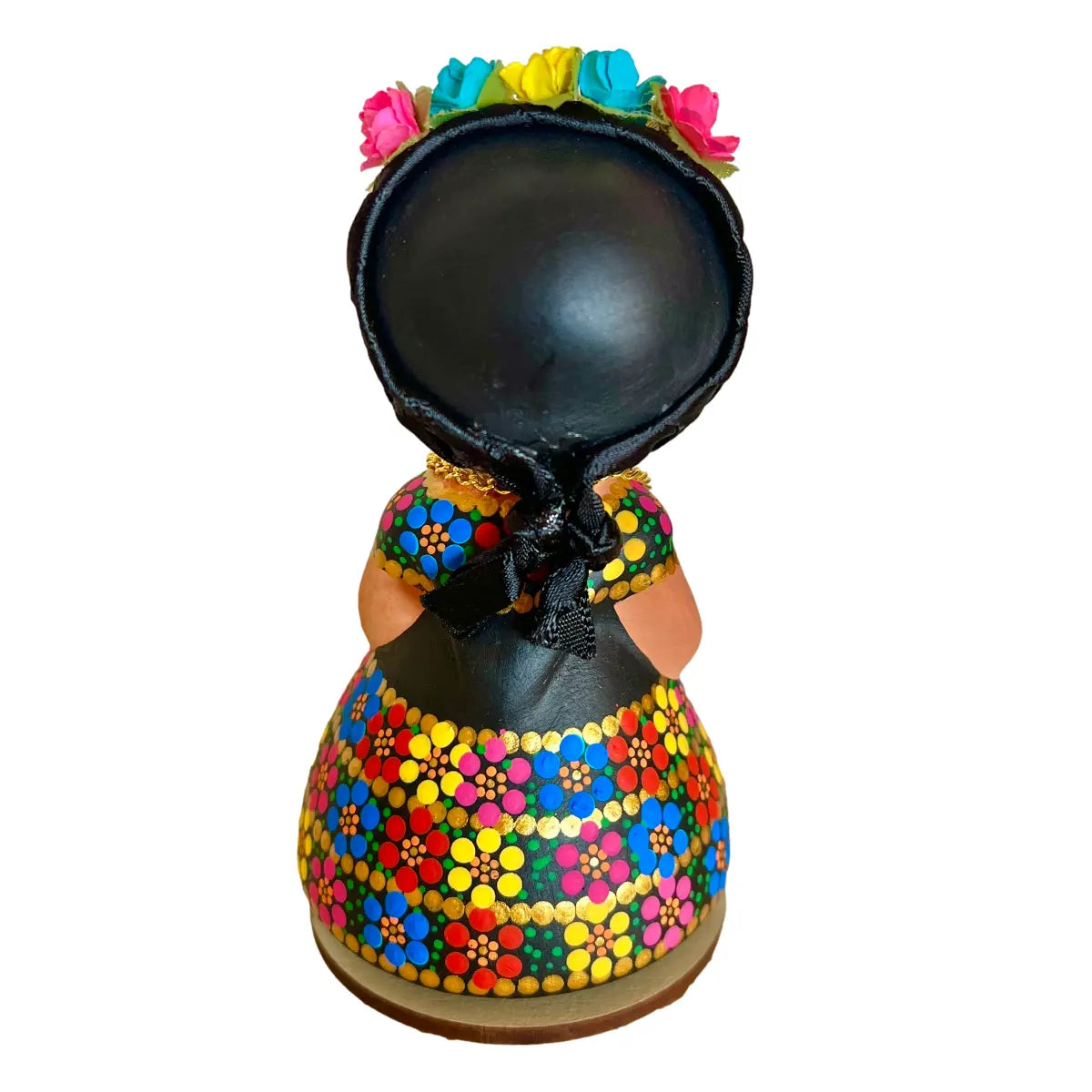 Mexican Handmade Clay Folklore Figurines- Chiapas CoLores Decor l Mexican Artisan Decor