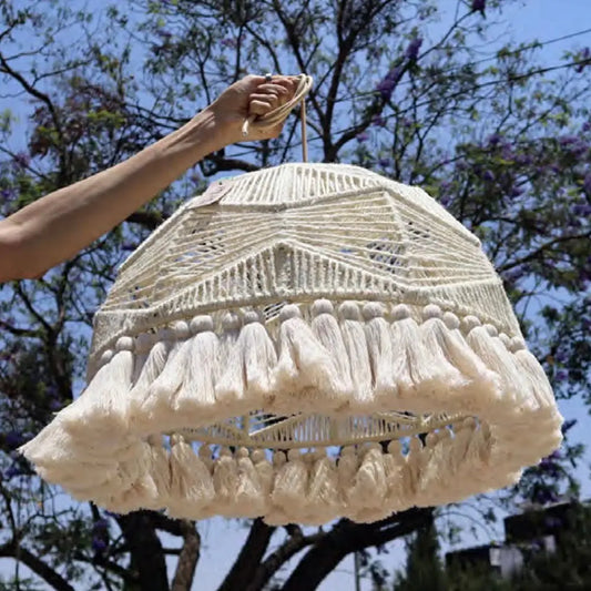 Mexican Handmade Tassel Pendant- Briza CoLores Decor | Mexican Artisan Decor