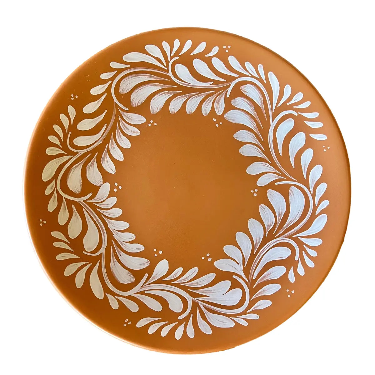 Mexican Porcelain Puebla Dinnerware Collection- Salad Plate 7.4" CoLores Decor l Mexican Artisan Decor