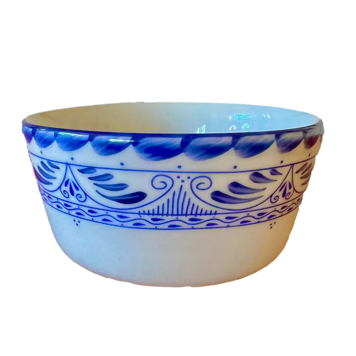 Mexican Porcelain Talavera Dinnerware Collection- Soup Bowl 5" 13 ounces CoLores Decor l Mexican Artisan Decor