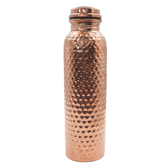 mexican handmade copper water bottle thermo bottle