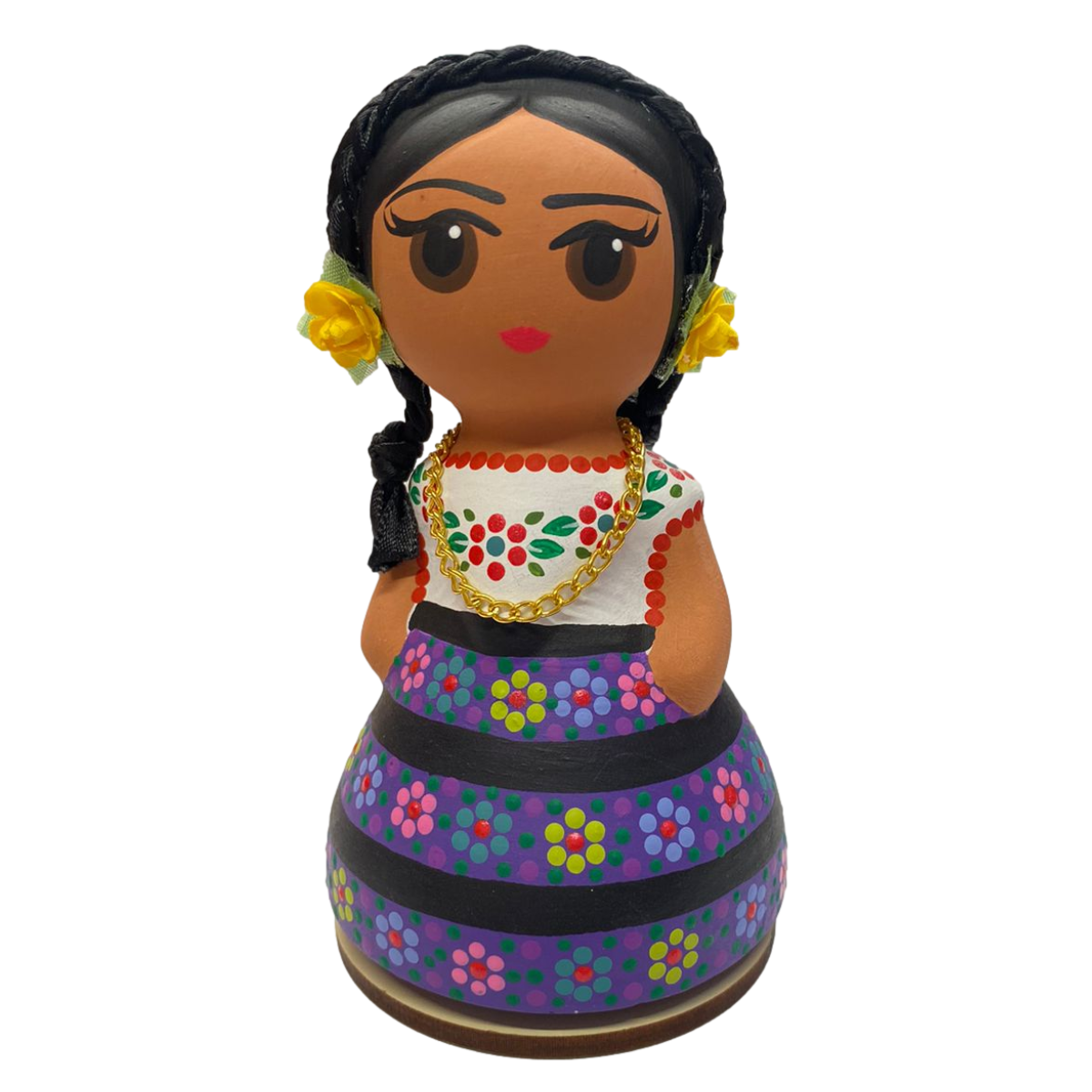 Mexican Handmade Clay Folklore Figurines- Guerrero MeXican Artisan Fashion & Design