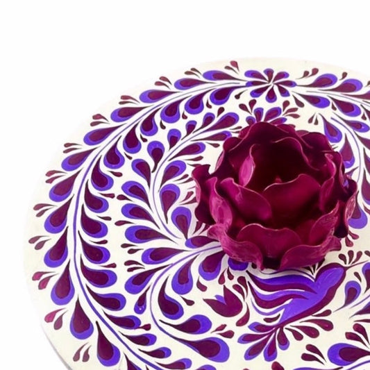 Mexican Handmade Parota Wood Tortilla Warmer - Violet Rose MeXican Artisan Fashion & Design