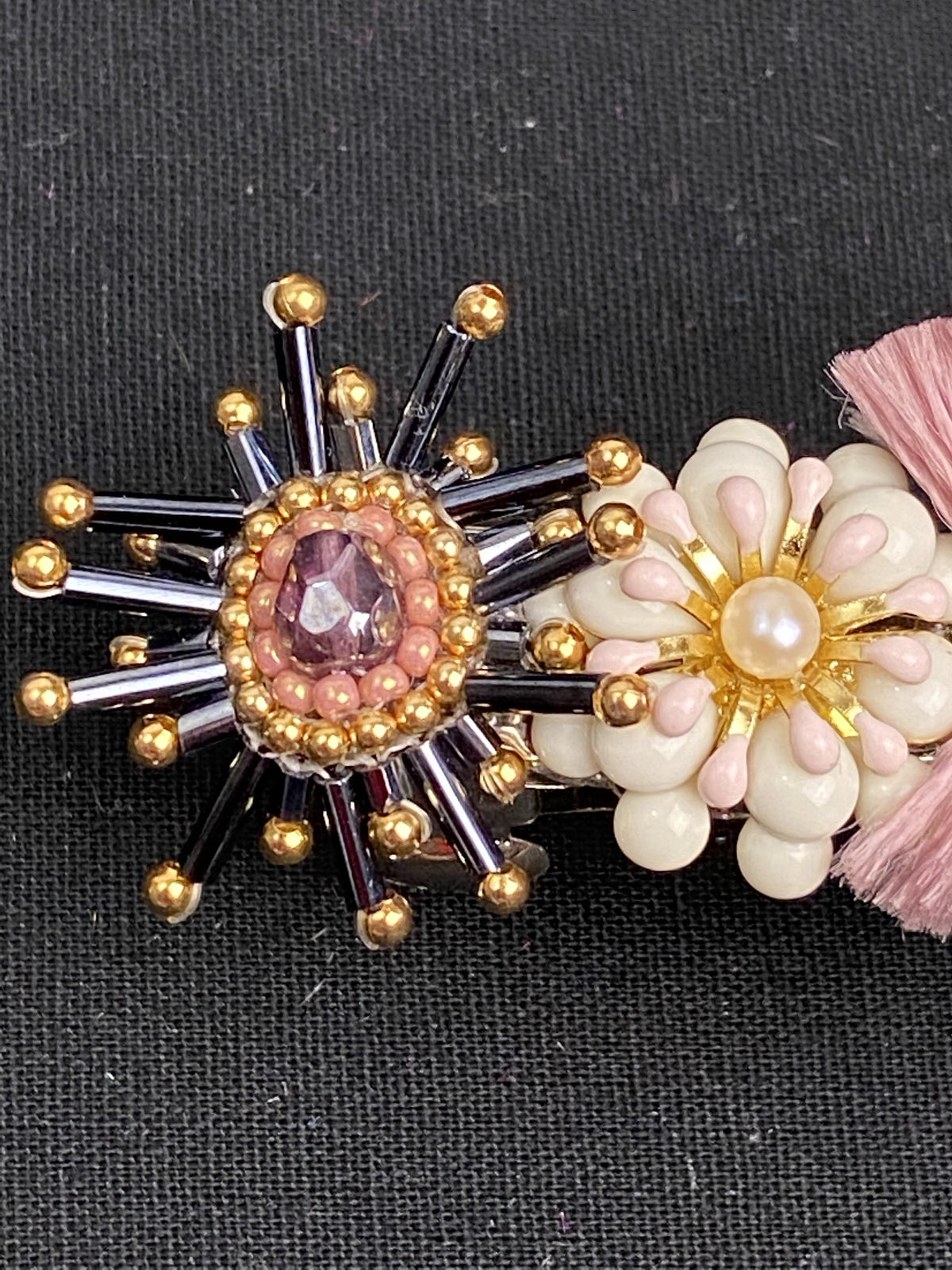 Carenina Handmade Decorative Hair Clip FINAL SALE CoLores Decor | Mexican Artisan Decor