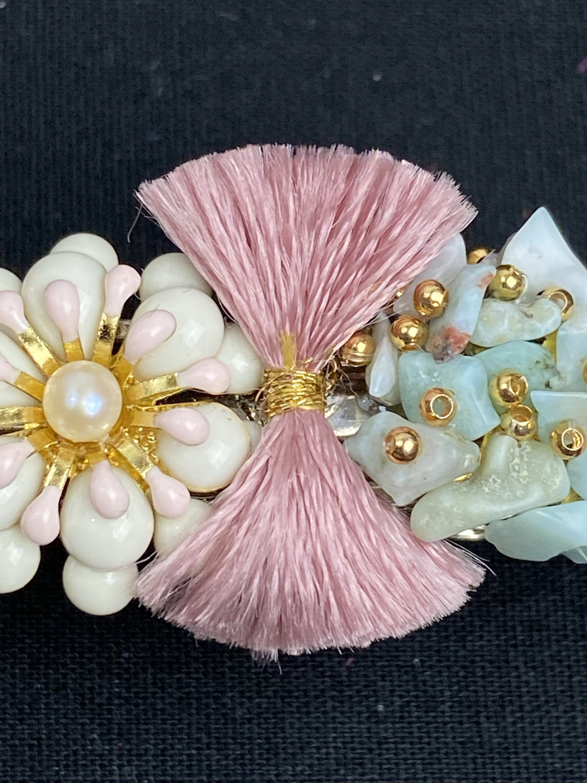 Carenina Handmade Decorative Hair Clip FINAL SALE CoLores Decor | Mexican Artisan Decor