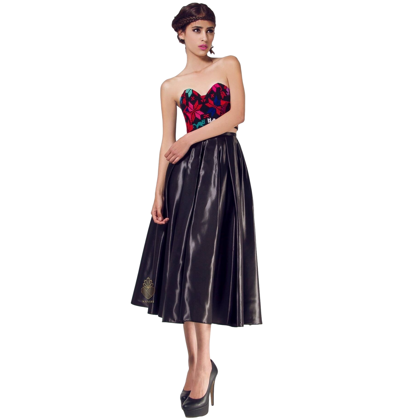 Satin Skirt Colores Decor