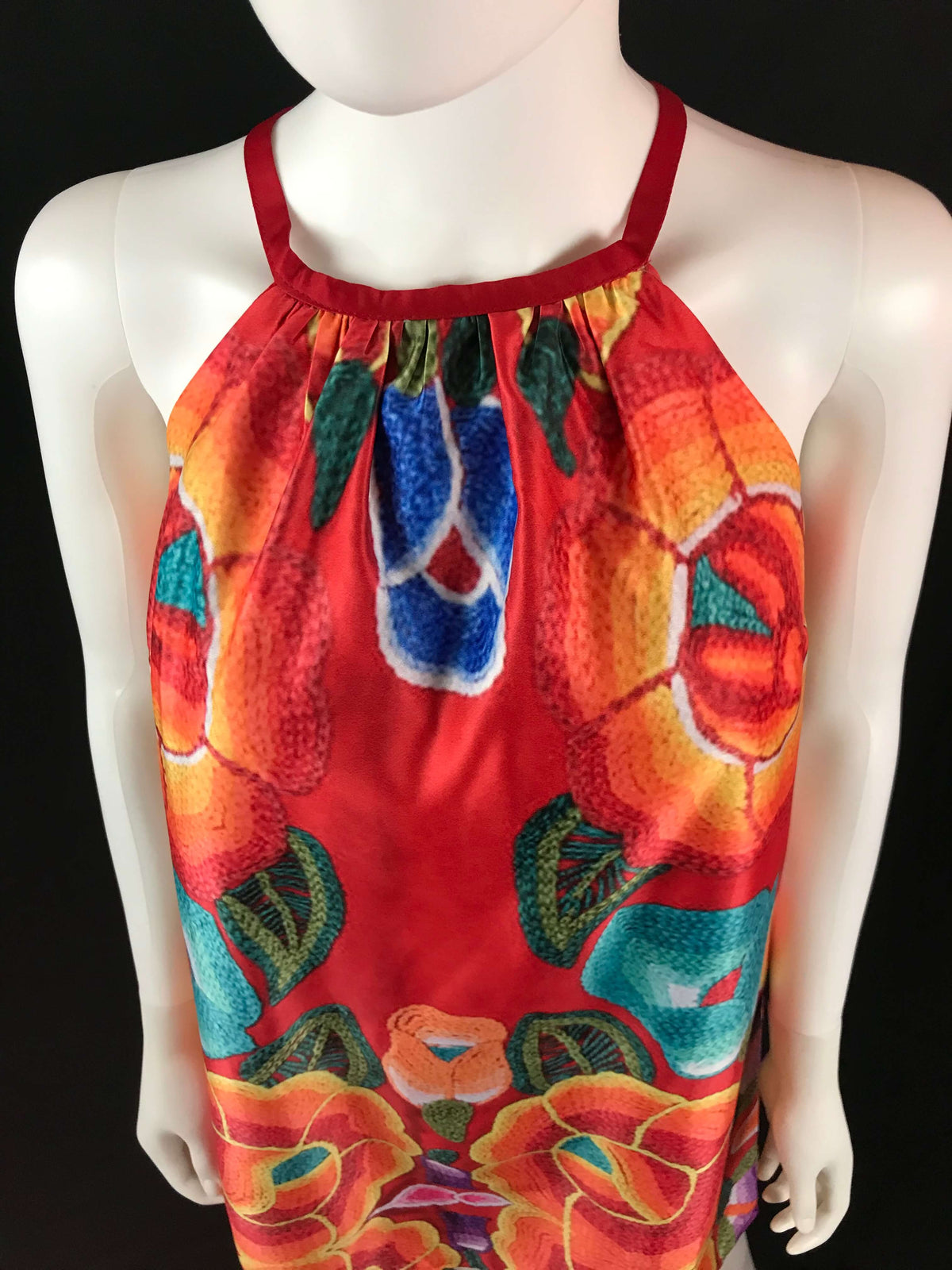 Mexican Fashion Dress - Nayibi Mexico La Flor Dress Colores Decor