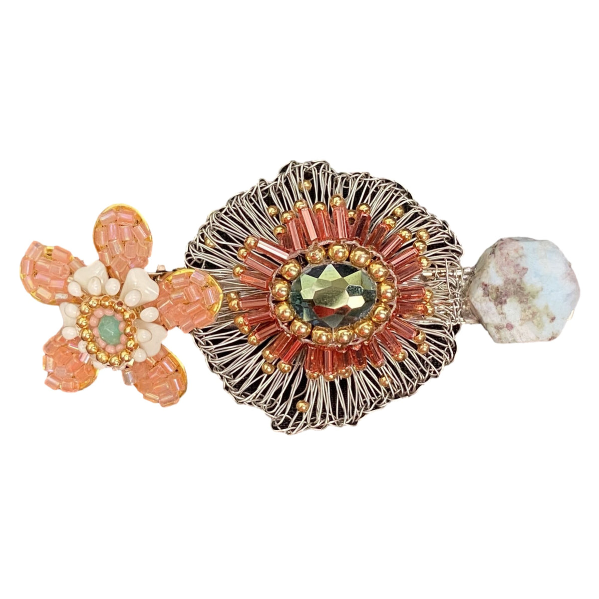 Leticia Handmade Decorative Hair Clip FINAL SALE Colores Decor