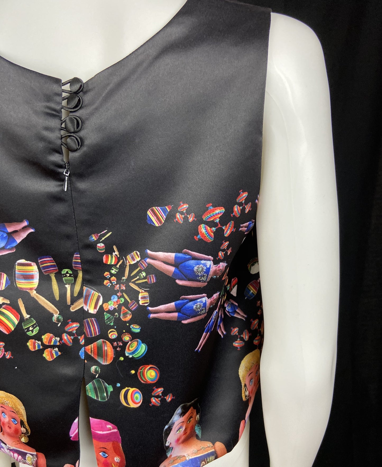 Mexican Fashion Crop Tops - Nayibi Mexico Folklore Doll Crop Tops Colores Decor