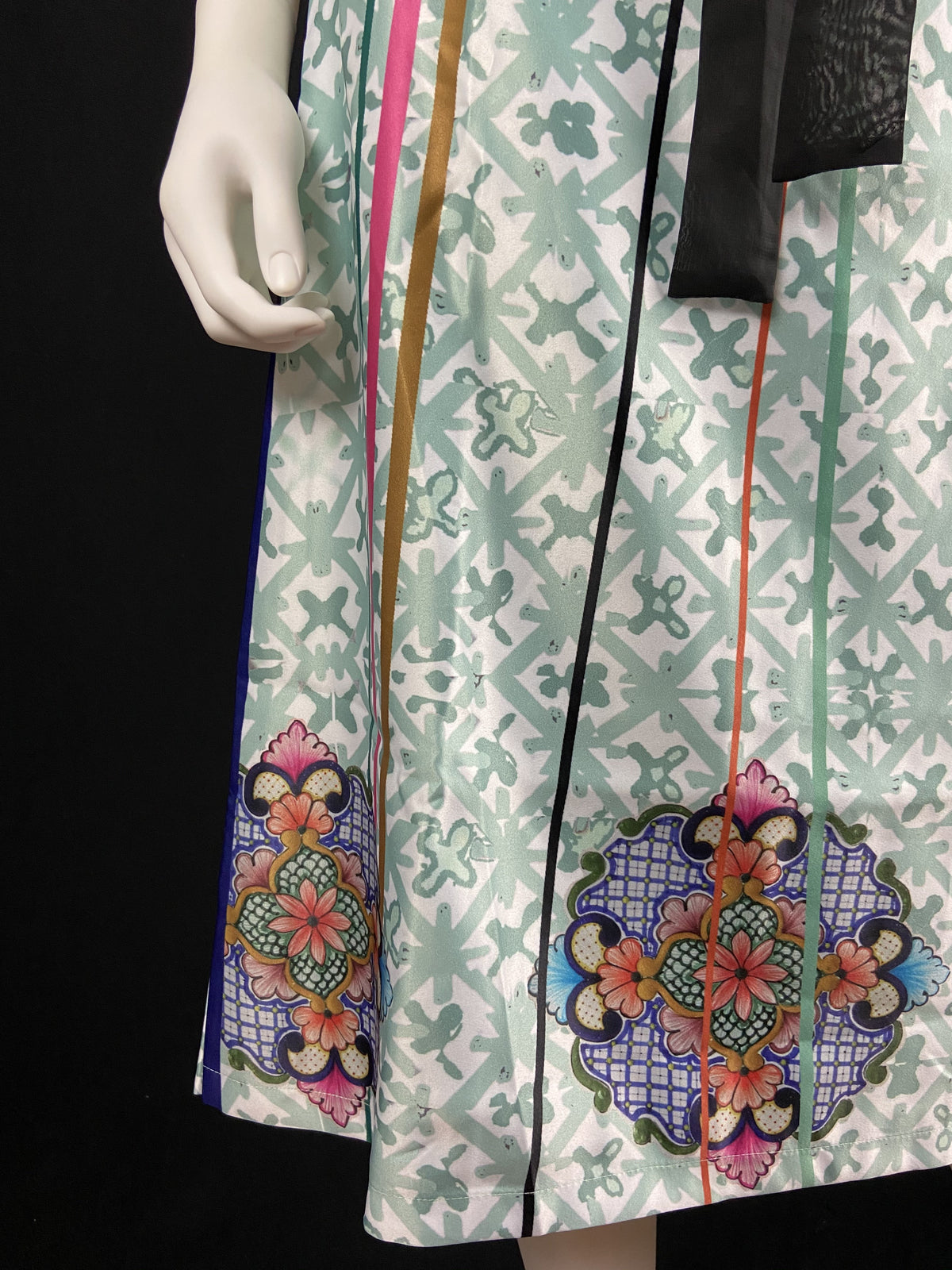 Mexican Fashion Dress - Nayibi Mexico Talavera Dress Colores Decor