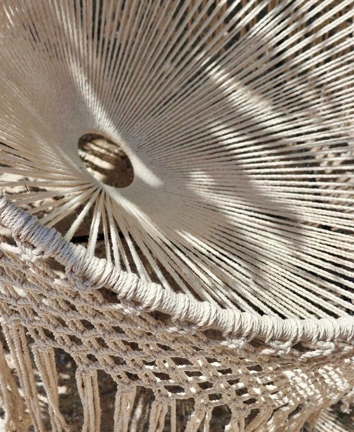 Mexican Handmade Acapulco Macrame Chair- Breeze CoLores Decor