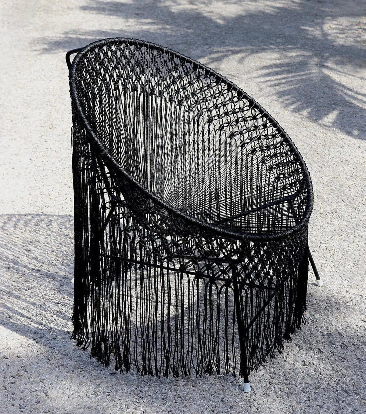 Mexican Handmade Acapulco Macrame Chair- Breeze CoLores Decor