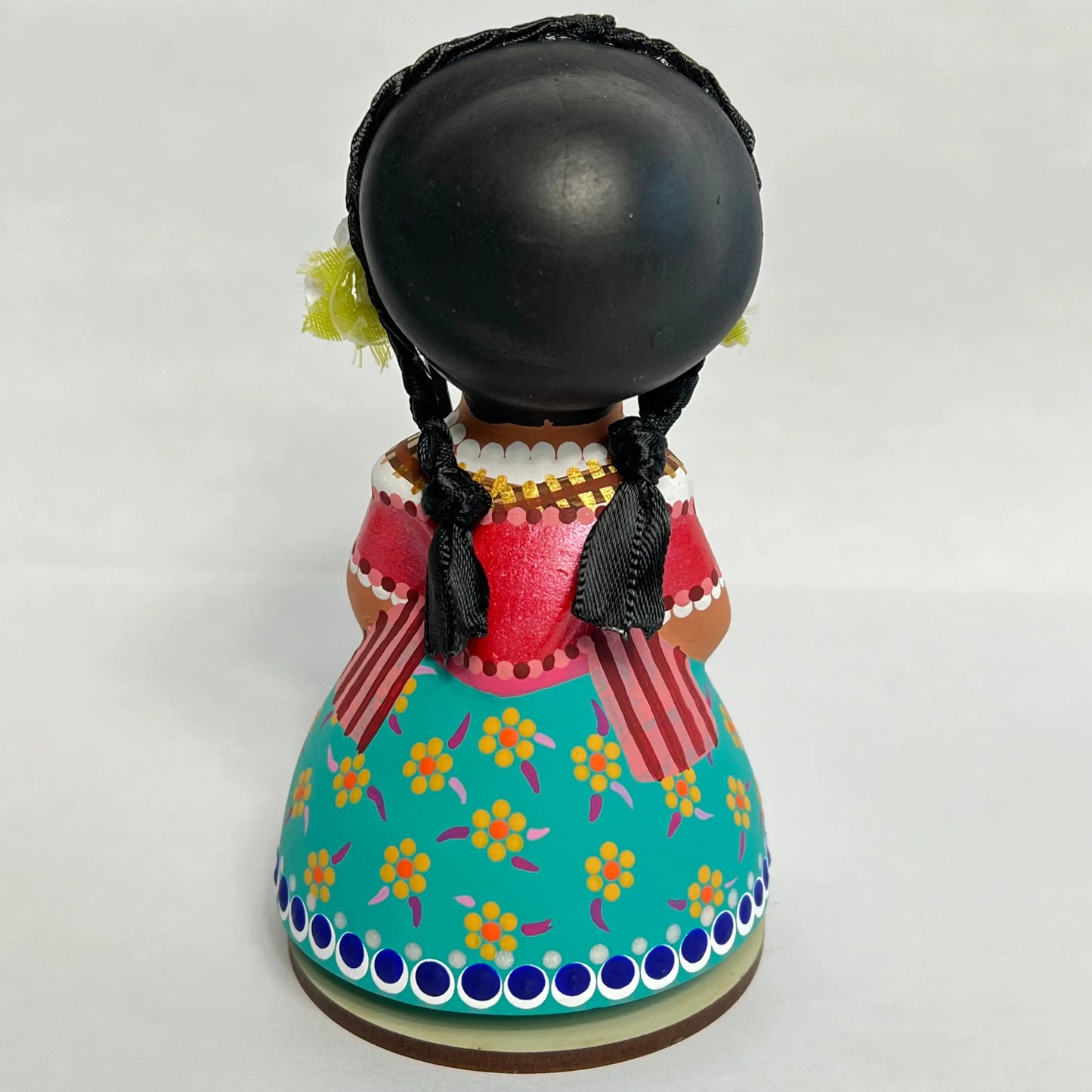 Mexican Handmade Clay Folklore Figurines- Chihuahua CoLores Decor l Mexican Artisan Decor