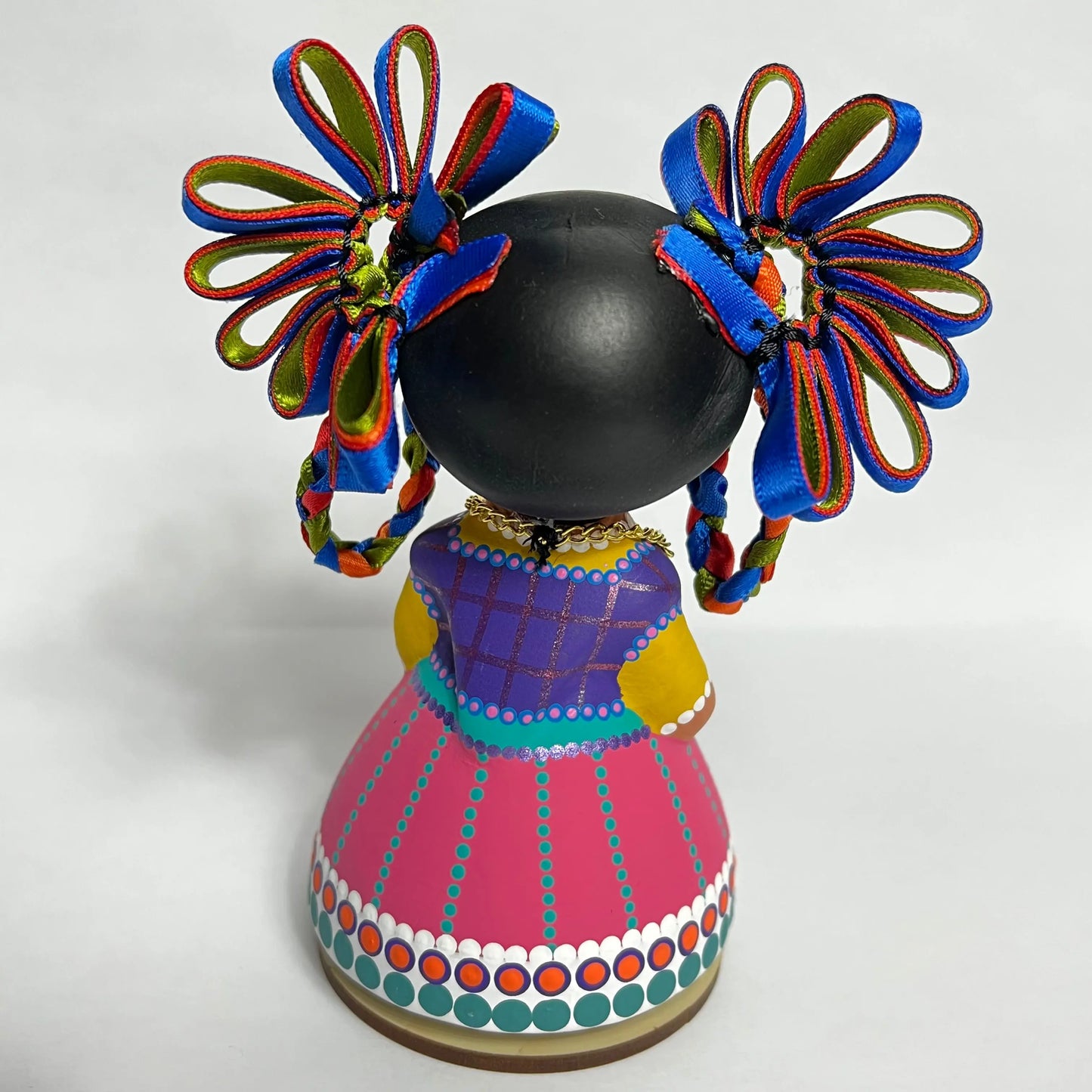 Mexican Handmade Clay Folklore Figurines- Estado de Mexico CoLores Decor l Mexican Artisan Decor