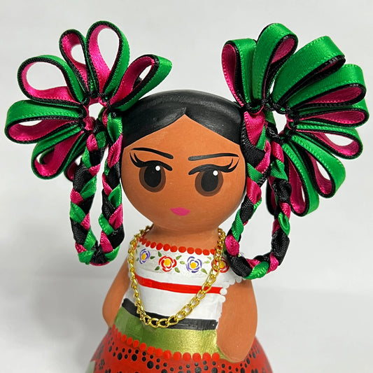 Mexican Handmade Clay Folklore Figurines- Guanajuato CoLores Decor l Mexican Artisan Decor
