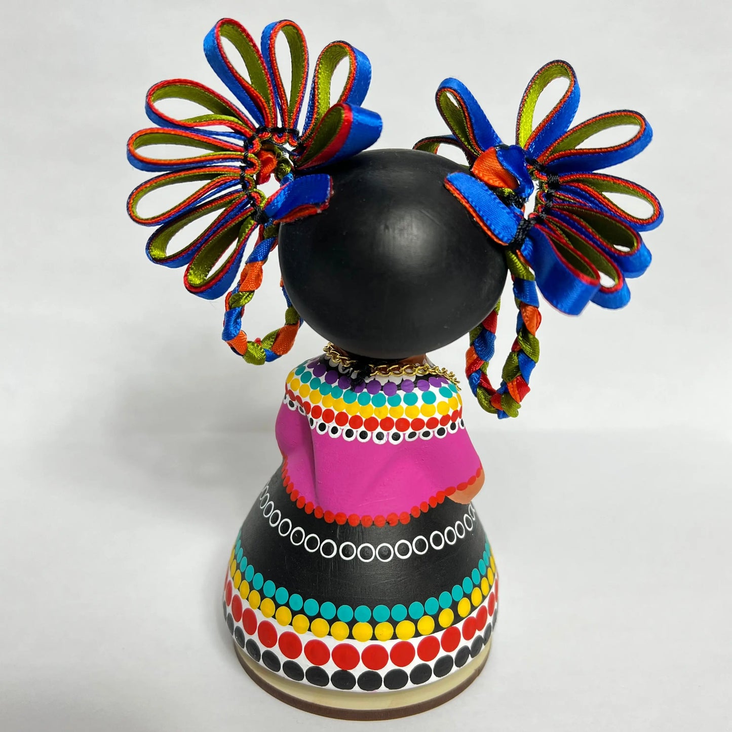 Mexican Handmade Clay Folklore Figurines- Jarabe Tapatio CoLores Decor l Mexican Artisan Decor