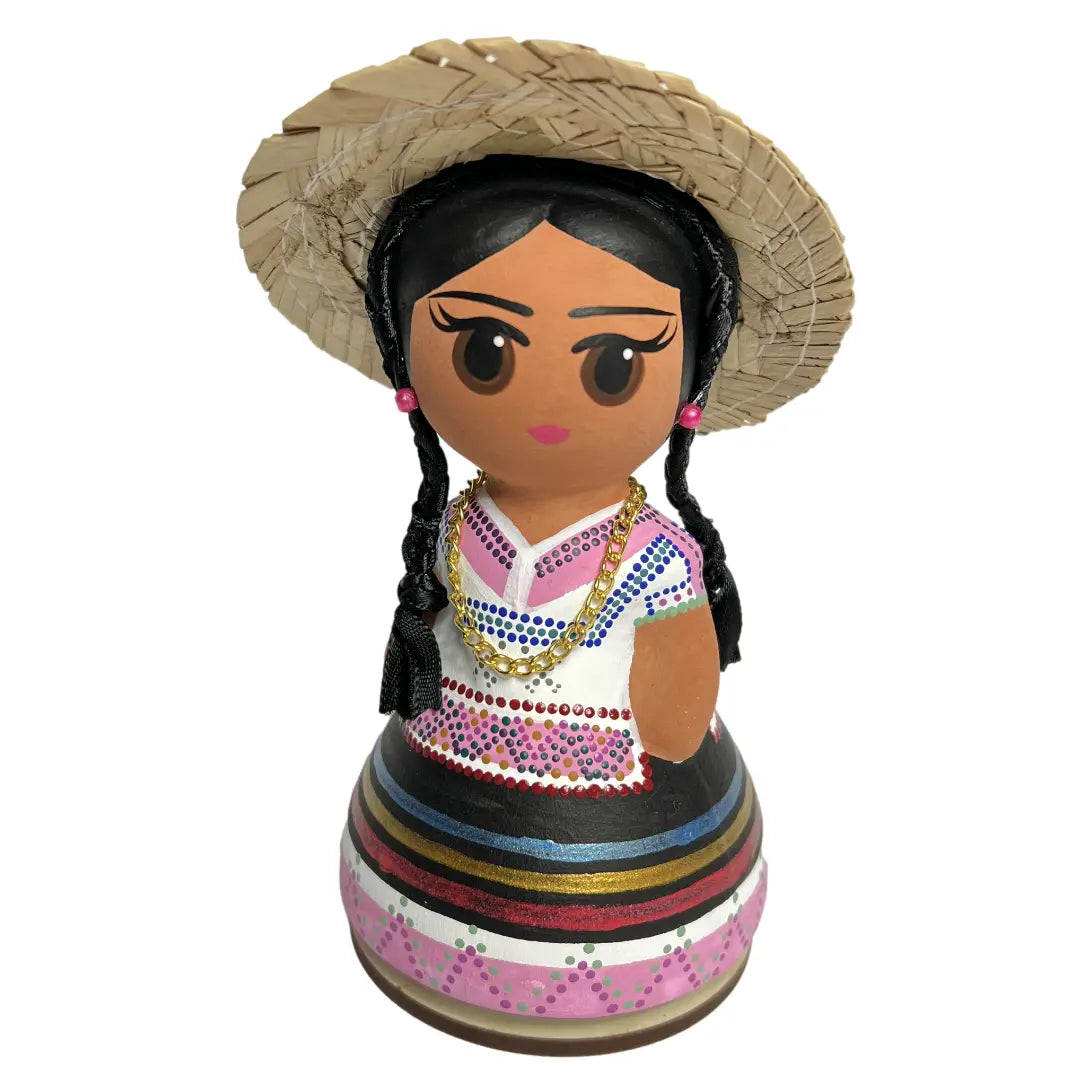 Mexican Handmade Clay Folklore Figurines- Michoacan | CoLores