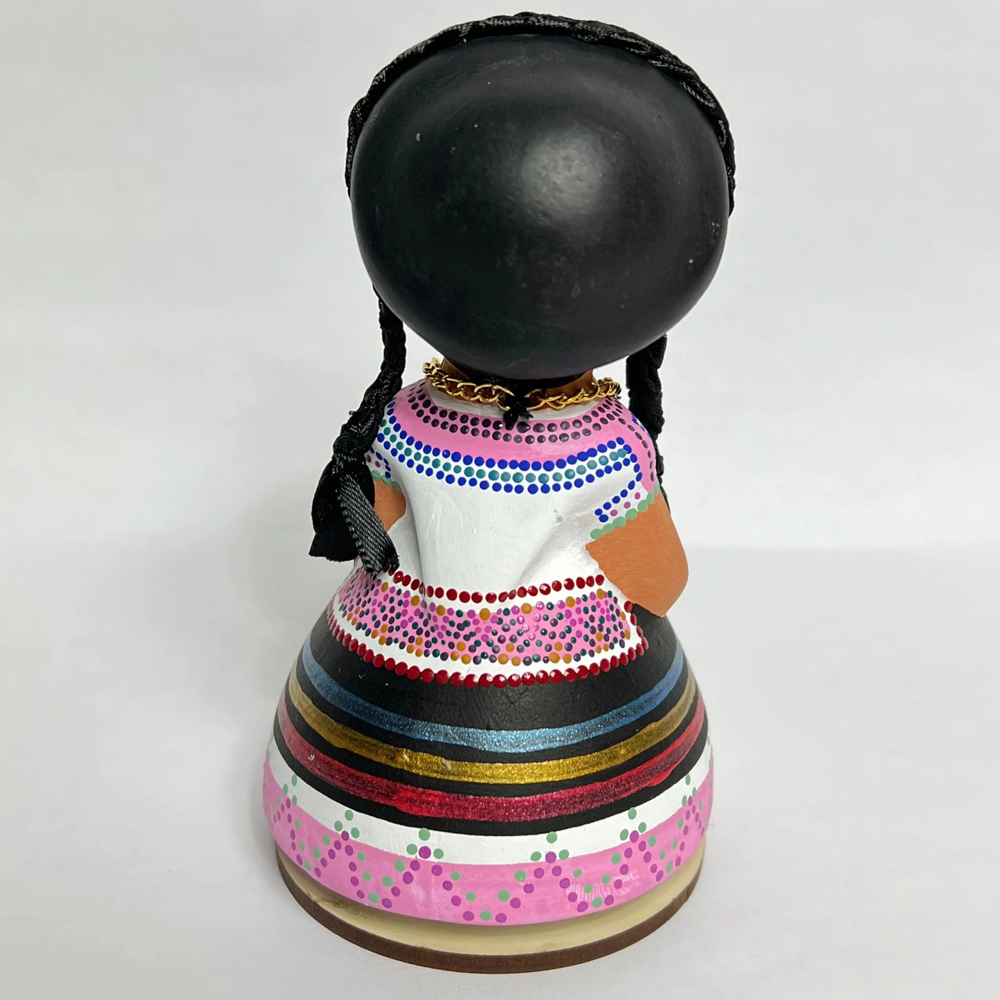 Mexican Handmade Clay Folklore Figurines- Michoacan CoLores Decor l Mexican Artisan Decor