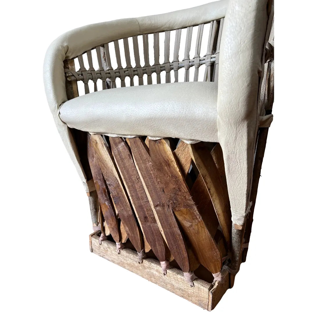 Mexican Handmade Cushioned Equipal Chairs- Acapulco MeXican Artisan Fashion & Design