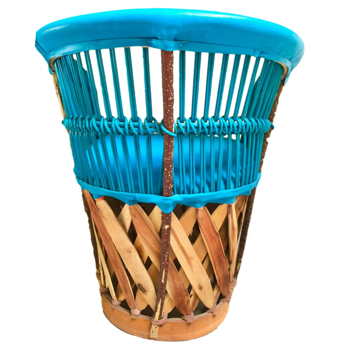 Mexican Handmade Cushioned Equipal Chairs- Acapulco MeXican Artisan Fashion & Design
