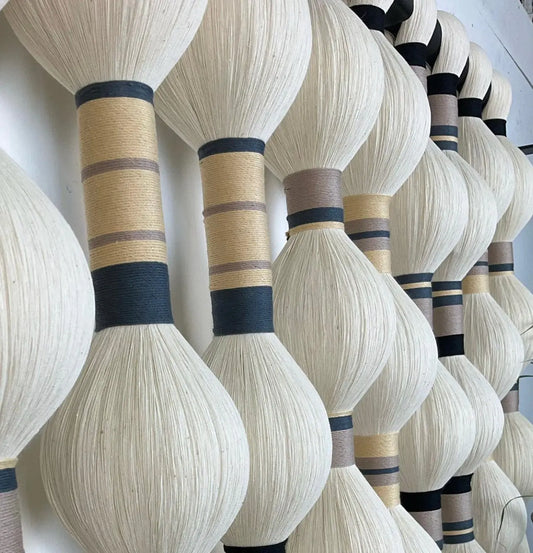 Mexican Handmade Statement Wall Decor Art- 14 Nudos CoLores Decor l Mexican Artisan Decor