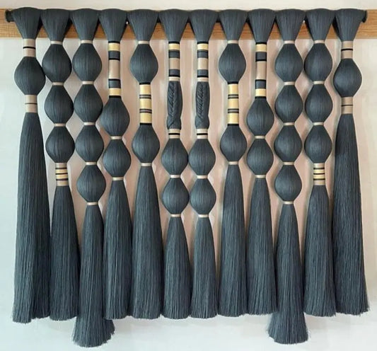 Mexican Handmade Wall Decor Art- 12 Nudos CoLores Decor l Mexican Artisan Decor