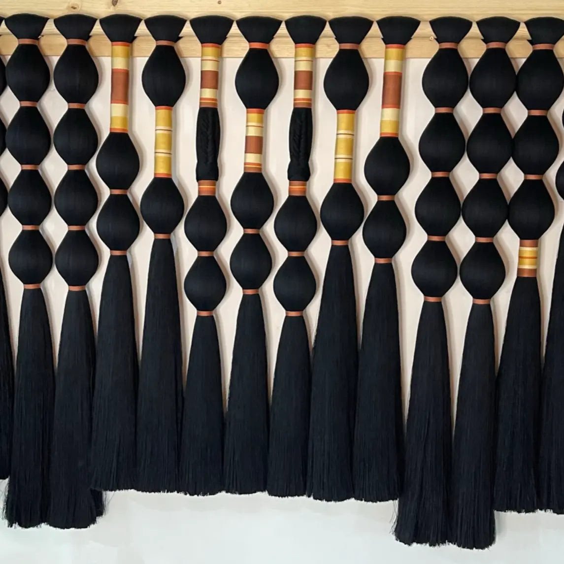 Mexican Handmade Wall Decor Art- 17 Nudos CoLores Decor l Mexican Artisan Decor