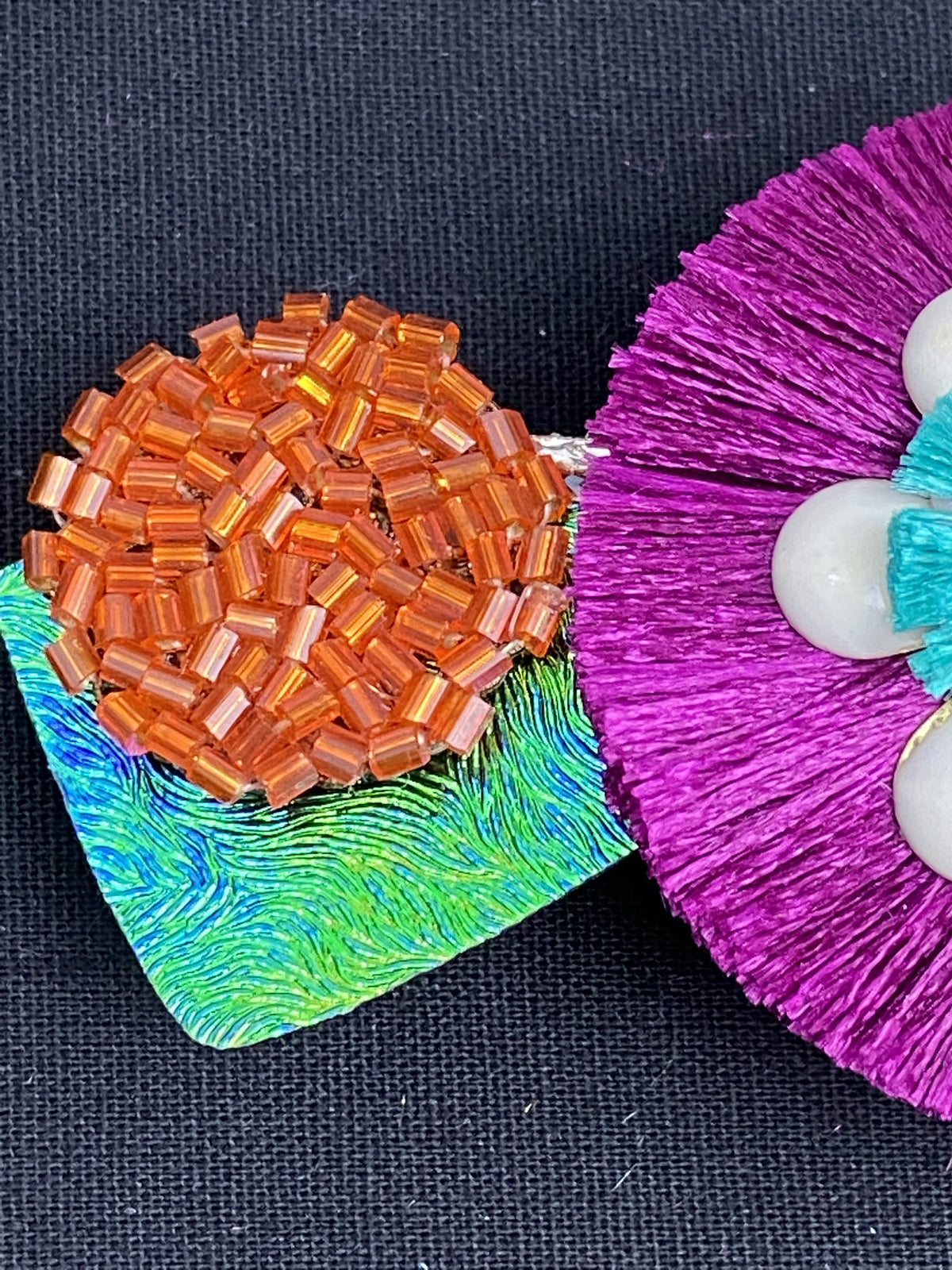 Velia Handmade Decorative Hair Clip FINAL SALE Colores Decor