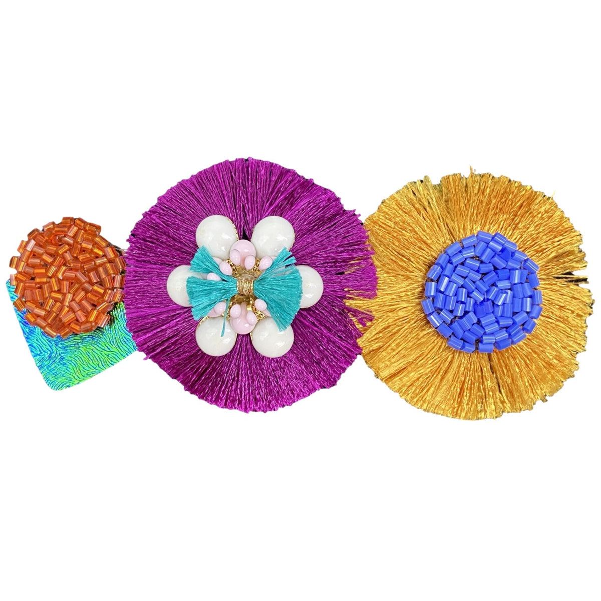 Velia Handmade Decorative Hair Clip FINAL SALE Colores Decor