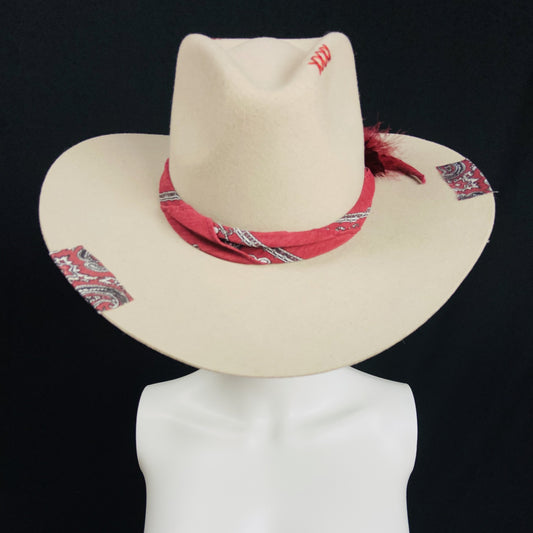 Viva La Vida Wool Felt Cowboy Hat