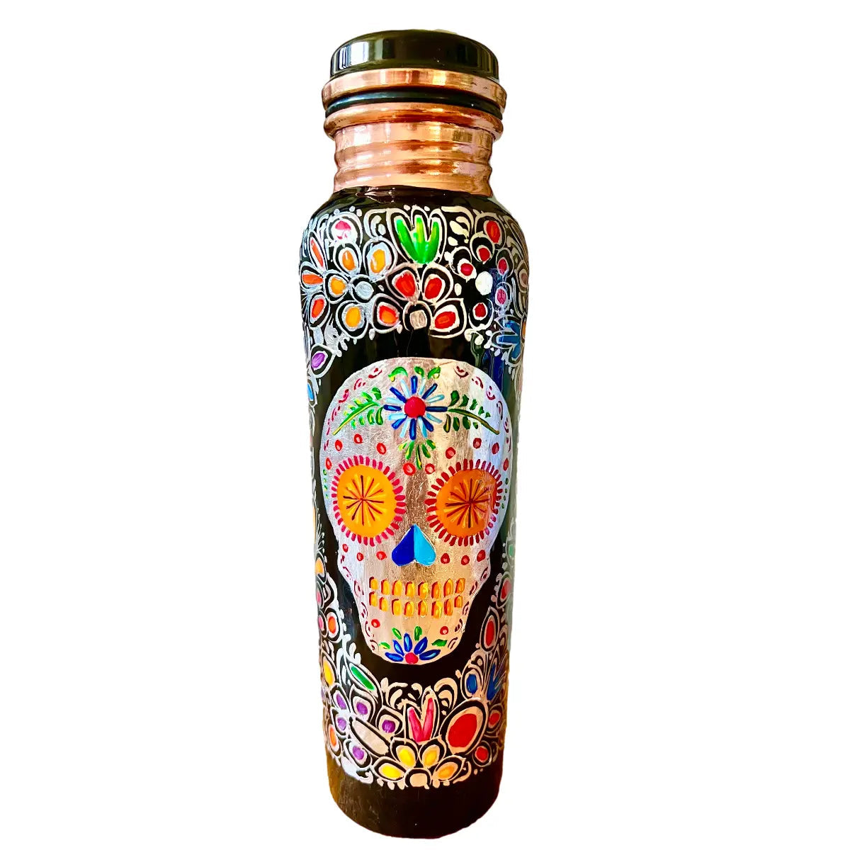 Mexican Handmade Copper Water Bottles