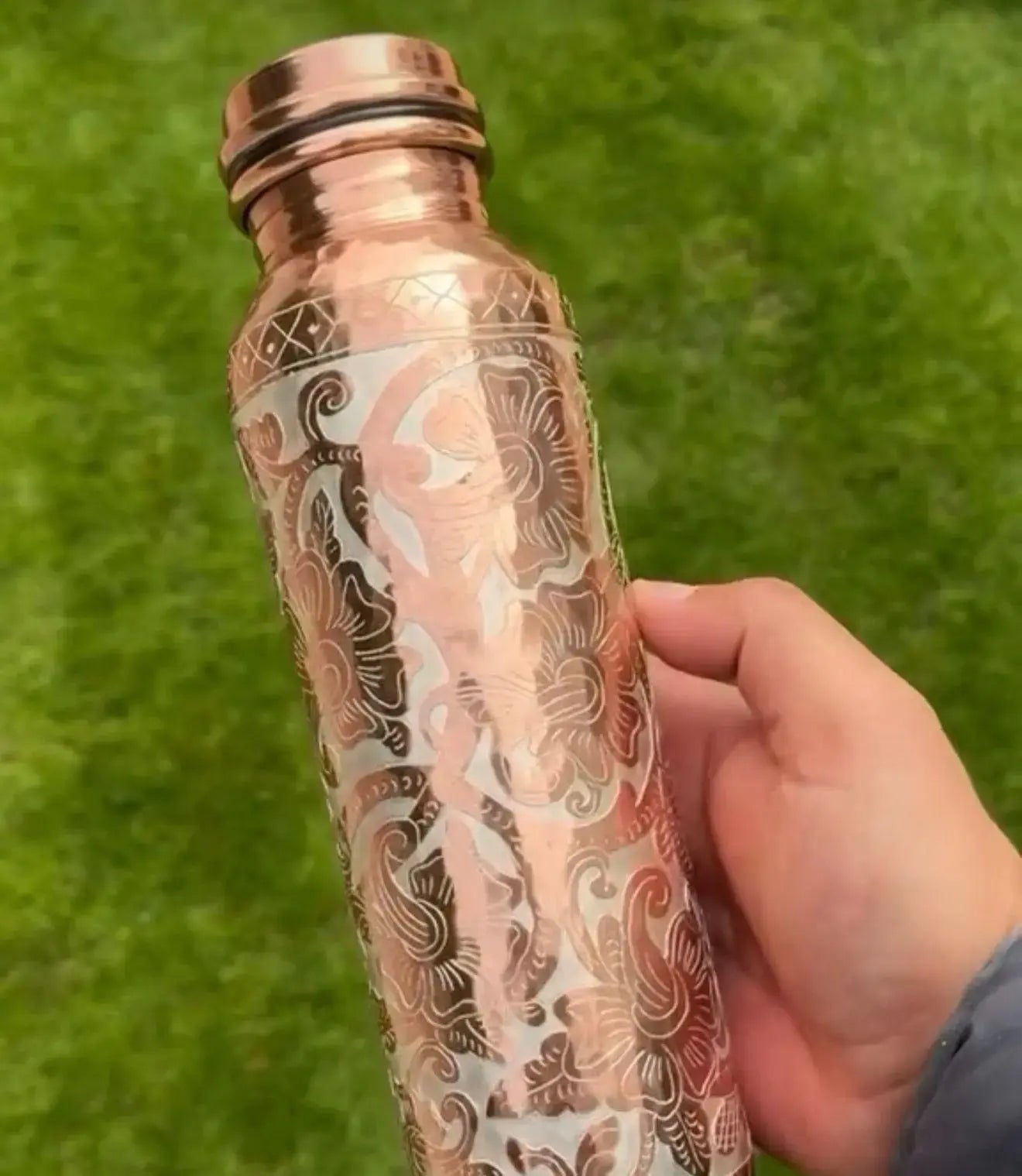 Mexican-Handmade-Copper-Water-Bottles