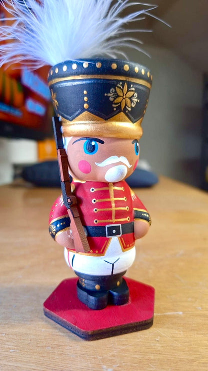 Mexican Handmade Clay Nutcracker Figurines- Nutcracker CoLores Decor | Mexican Artisan Decor