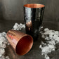 Mexican Handmade Copper 7-Piece Barware & Bar Tools Set- Black Nickel Set CoLores Decor | Mexican Artisan Decor