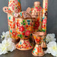 Mexican Handmade Copper Jigger - LYYE Flowers CoLores Decor | Mexican Artisan Decor