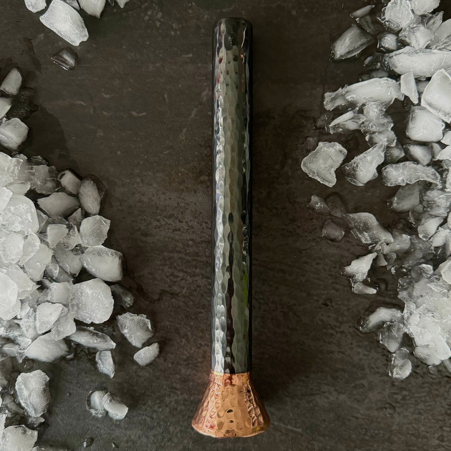 Mexican Handmade Copper Cocktail Muddler - Black Nickel CoLores Decor | Mexican Artisan Decor
