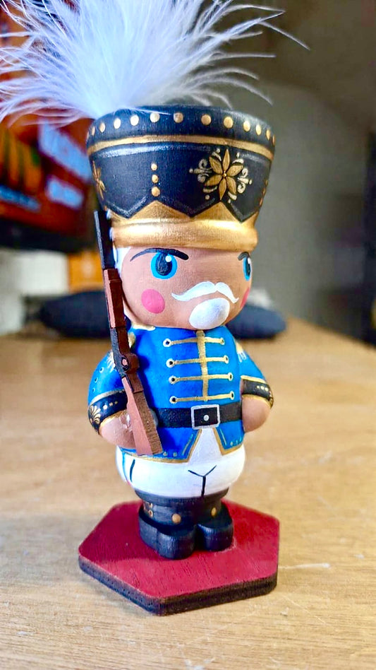 Mexican Handmade Clay Nutcracker Figurines- Nutcracker CoLores Decor | Mexican Artisan Decor