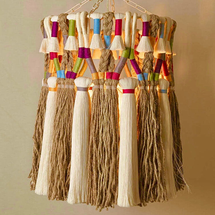 Mexican Handmade Tassel Pendant- CoLores CoLores Decor | Mexican Artisan Decor